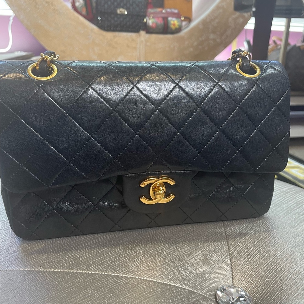 Chanel double flap small